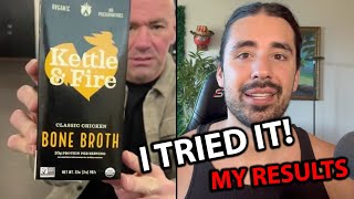 I Tried The Dana White Bone Broth Water Fast My Results amp Reaction I Did A 72 Hour Version [upl. by Alaehcim391]