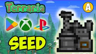 Terraria how to get EXTRACTINATOR fast SEED for 14495 Android XBOX One PS 4 Switch EASY [upl. by Mariano332]