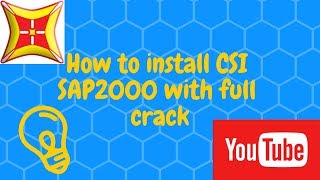 How to install CSI SAP2000 Ver20 with full crack [upl. by Eetnuahs]