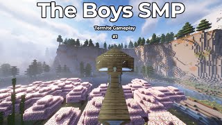 The boys origin SMP part 1 Small Termite gameplay [upl. by Notsniw]