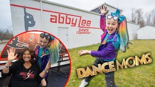 TOUR OF THE quotDANCE MOMSquot SET ALDC Original Studio  JoJo Siwa [upl. by Suiramad]