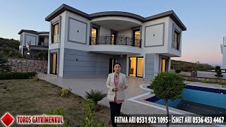 Didim de Satılık Yazlık Müstakil Villa  güvenlikli villa avantajı [upl. by Belita]