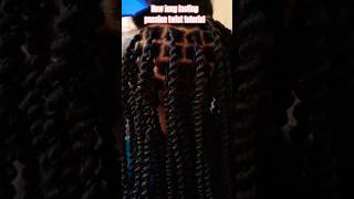 New long lasting passion twist tutorial hairtutorial shortsfeed [upl. by Rodney]