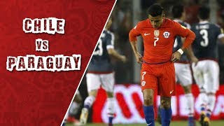 Chile 0  3 Paraguay  Eliminatorias Rusia 2018  Fecha 15 [upl. by Ennaesor]