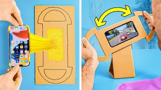 Des gadgets en carton  Impossible  😰 Bricolage facile en carton 📦 [upl. by Lyrred677]