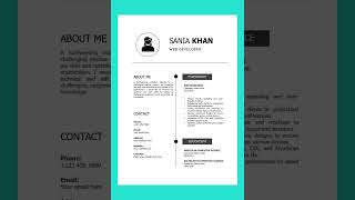 cv format for job  best cv format [upl. by Canter]