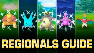 How to Catch all 47 REGIONAL POKÉMON [upl. by Jezreel589]