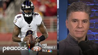 Mike Florio admits he was ‘wrong’ about the Baltimore Ravens  Pro Football Talk  NFL on NBC [upl. by Acinaj]