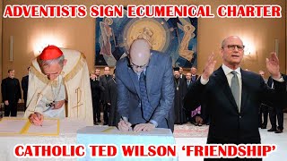 Adventists Sign a Historic ‘ECUMENICAL CHARTER’ Ted Wilson Catholic FRIENDSHIP SDA Church Hijacked [upl. by Ethan859]