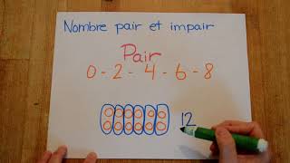 Mathématique  pair et impair [upl. by Sheelah]