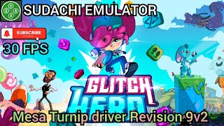 30 FPS Playable  Glitch Hero  Sudachi emulator on android [upl. by Wallraff]