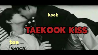 Taekook kissing and tension 💋🔞 [upl. by Agretha577]