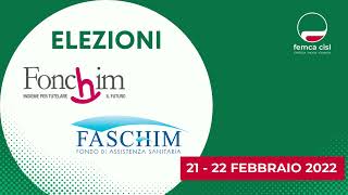 Elezioni FONCHIM e FASCHIM 2022 [upl. by Gertrude]