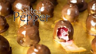 Want to make your own Chocolate Covered Cherries with the liquid center Its super easy [upl. by Sexela]