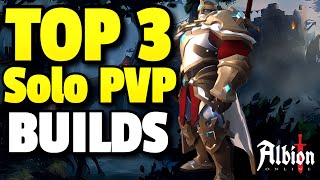 TOP 3 Solo PvP Builds in Albion Online 2024 [upl. by Sikras]