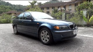 2002 BMW 318i 20 E46 StartUp Full Vehicle Tour and Quick Drive [upl. by Anivid]