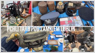 Pchli Targ pod Zamkiem Lublin 24 Listopad 2024 starocie giełda skarby antyki fleamarket Lublin [upl. by Diego319]