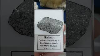 Chondrites and Chondrules Look At This Meteorite gems meteor crystals earth science [upl. by Tillie450]