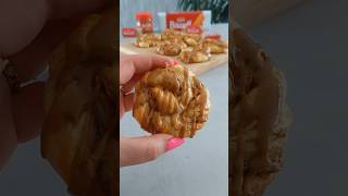 Biscoff puff pastry swirly twists 😋shorts [upl. by Johathan]