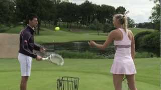 Djokovic vs Sharapova The Challenge [upl. by Assennav]