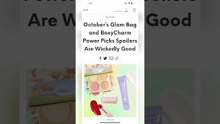 OFFICIAL SPOILERS OCTOBER 2024 IPSY GLAM BAG amp BOXYCHARM POWER PICKS • Sneak Peeks  Viruzzzka [upl. by Adierf]