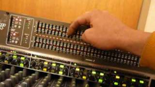 Soundboard Basics 11  inserting an EQ and a Compressor into a channel [upl. by Trevar]