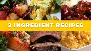 3 Ingredient Recipes For An Entire Week • Tasty Recipes [upl. by Yaniv]