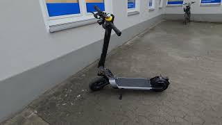 Slidefox NT 🛴 Erste Fahrt mit dem neuen EScooter [upl. by Wycoff]