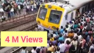 MUMBAI LOCAL TRAIN CROWDMost Crowded Train in IndiaMost Crowded Train in the WorldMumbai Lifeline [upl. by Oicnaneb685]