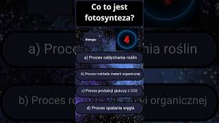 Co to jest fotosynteza Czas na quiz quiz [upl. by Gies890]