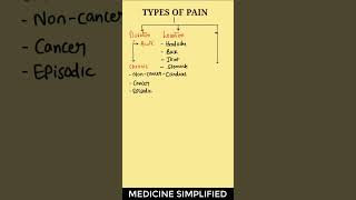 Types of Pain  Classification of Pain physiology [upl. by Roehm]