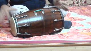 How to play dholak lesson 5 Bhajani dholak भजन की ढोलक धिन्ना धिन्न धिनन धिन्ना तिन तिनन [upl. by Enoob801]