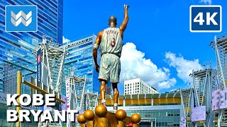 4K Kobe Bryant Statue at Crypto Arena Staples Center Walking Tour  Los Angeles Lakers 81 points [upl. by Anim]