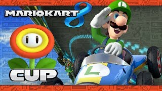 Mario Kart 8  Flower Cup 150cc Wii U [upl. by Normi860]