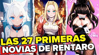 ⚡Las 27 PRIMERAS NOVIAS de Rentaro Aijou 💗  Las 100 novias MANGA  Leiinad World [upl. by Nahtannhoj]