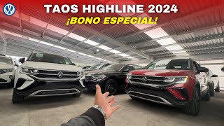 TAOS Highline 2024 Rojo y blanco  Con precio ESPECIAL [upl. by Macguiness31]