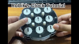 Rubik’s Clock Tutorial  Cubicity 213 [upl. by Unity]