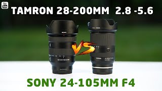 TAMRON 28200 vs SONY 24105  ¿Cuál me compro ¿Diferencias ¿Adecuado para viajes fotográficos [upl. by Kcirddes930]