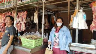 Buying beef here in Tagaytay Mahogany Market [upl. by Orran]