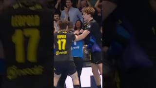 Best Goalkeeper Feeling 🥹😱 håndbold handball ehfcl clm [upl. by Elli]