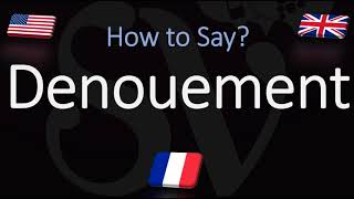 How to Pronounce Denouement CORRECTLY Meaning amp Pronunciation [upl. by Calle]