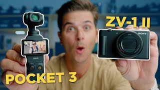 THIS CHANGED MY MIND  DJI Pocket 3 vs Sony ZV 1 MII  VLOG CAMERA BATTLE [upl. by Ekenna]