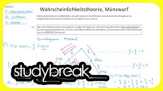 Wahrscheinlichkeitstheorie Münzwurf  Wirtschaftsmathematik [upl. by Harve]