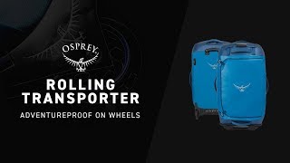 Osprey Rolling Transporter  Product Features [upl. by Delanty54]