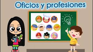 Oficios y profesiones para niños AprendeEnCasaIII preescolar ¿Qué quieres ser cuando seas grande [upl. by Atikahs]