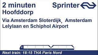 Speciale NS omroep AirportSprinter  Karin van As [upl. by Engenia]