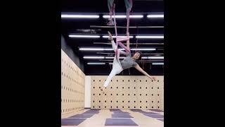 Aerial Hammock Antigravity Stepladdder Flow [upl. by Tati]