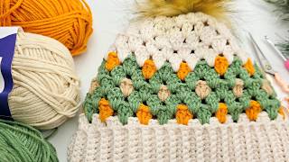 ✨ ¡Teje el Gorro Perfecto a Crochet para Todas las Tallas  Tutorial Paso a Paso [upl. by Llednahs]