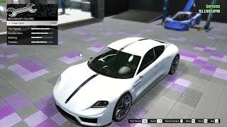 GTA 5 Pfister Neon Customization Porsche TaycanMisson E [upl. by Tanner]