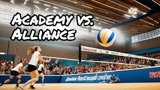 Academy Volleyball Club 14HP vs Alliance 14 MOLTEN Volleyball Game [upl. by Salomi]